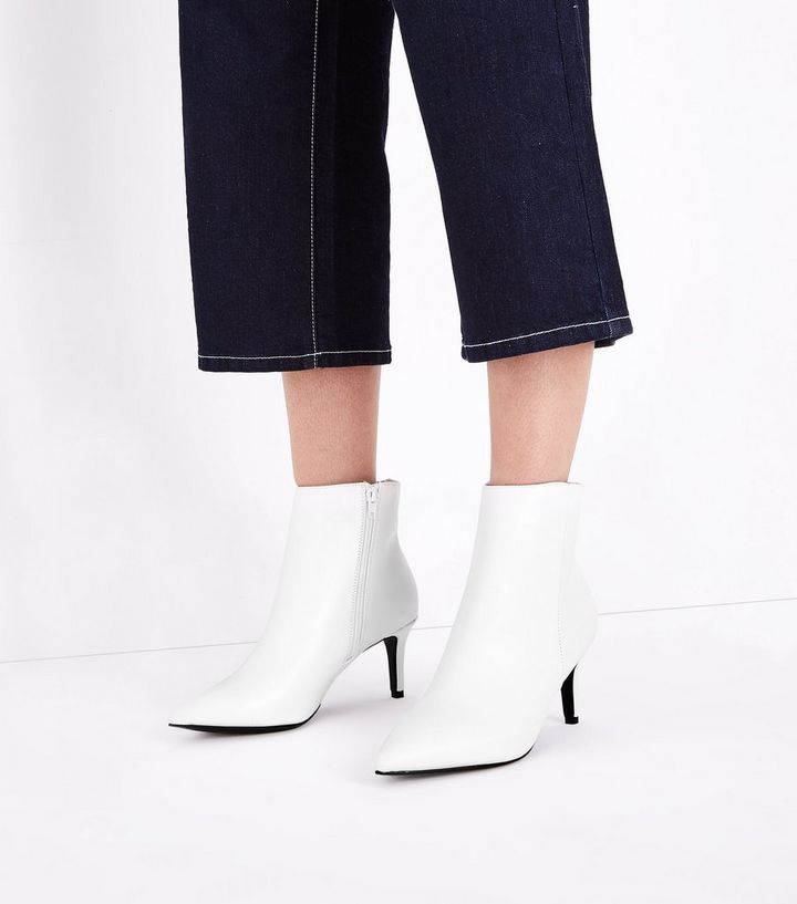 white-kitten-heel-pointed-ankle-boots